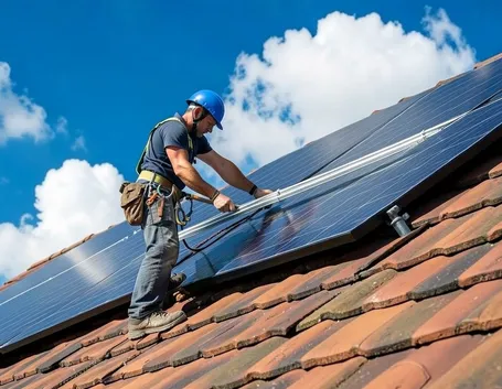 Montaggio pannelli fotovoltaici