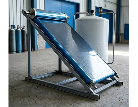 Un tipo di pannello solare con serbatoio