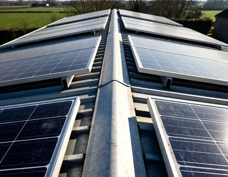 Impianto fotovoltaico su tetto inclinato