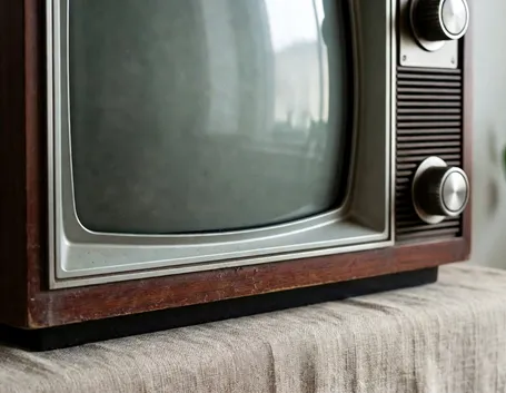 Un televisore d'epoca