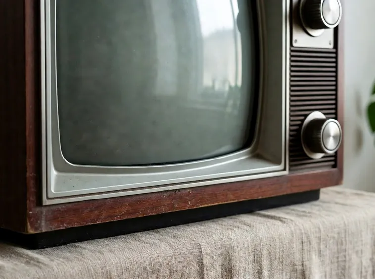 Un televisore d'epoca
