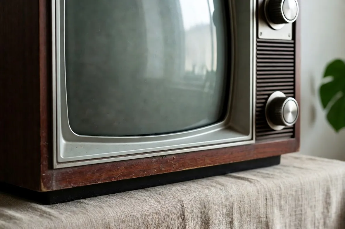 Un televisore d'epoca