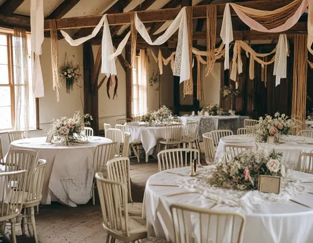 Decorazioni matrimoniali per tavoli