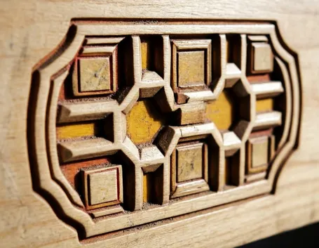 Esempio di intaglio in legno