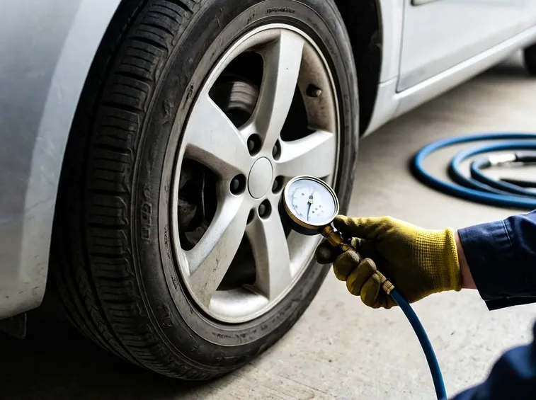 Controllo della pressione delle gomme
