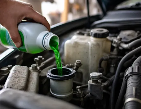 cambiare liquido raffreddamento