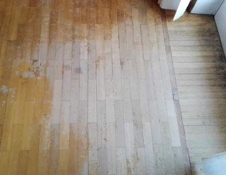 trattamento parquet rovinato