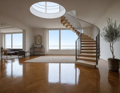 Parquet in legno lucidato