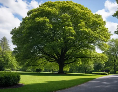 esempio di albero a foglie caduche