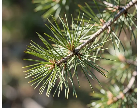 Ramo di un albero resinoso