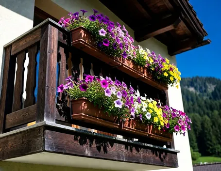 Balcone fiorito