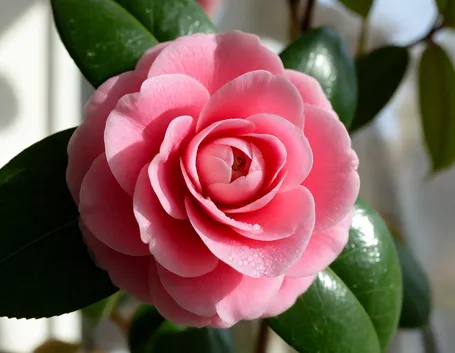 Infiorescenza doppia di Camelia