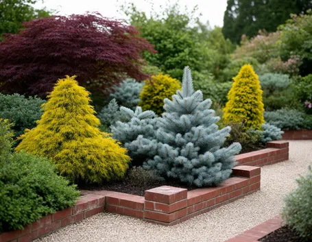 Le conifere naturali in giardino