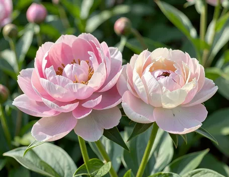 Fiori rosa di Peonie