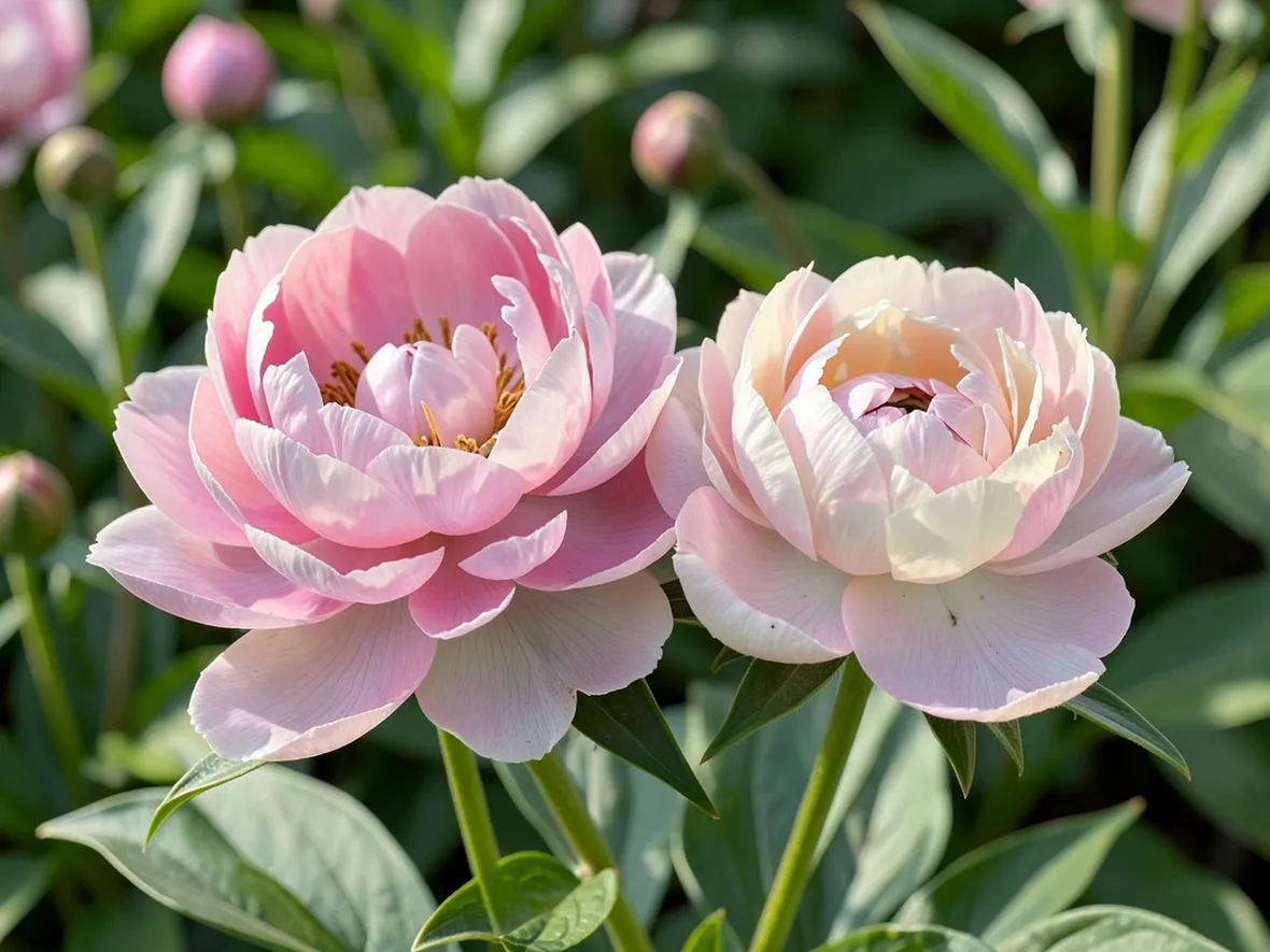 Fiori rosa di Peonie