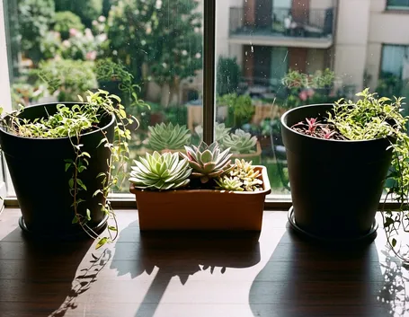 Vasi da balcone colorati