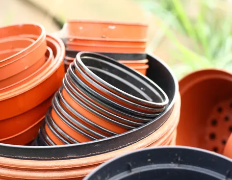 Vasi in plastica per piante