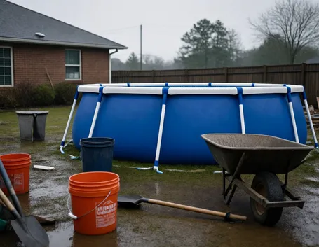 Costruzione piscina