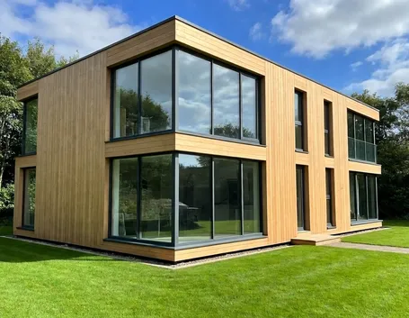Casa prefabbricata in legno