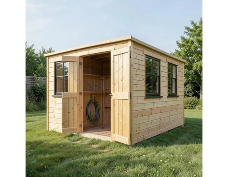 esempio di casetta in legno da giardino
