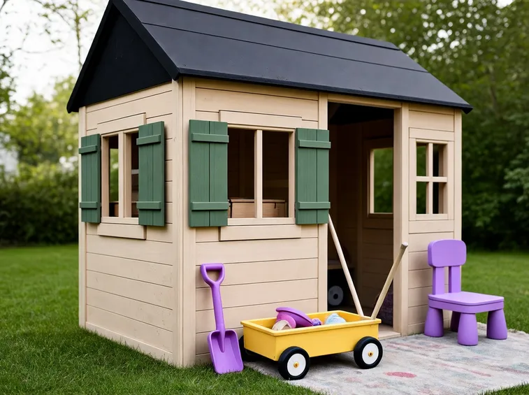 Casetta in legno per bambini