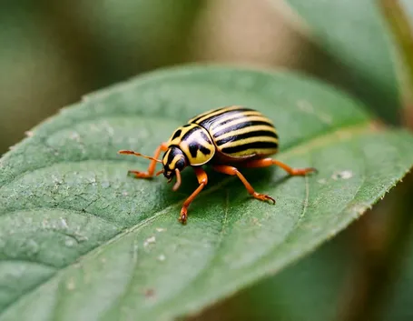 Coleottero foglia