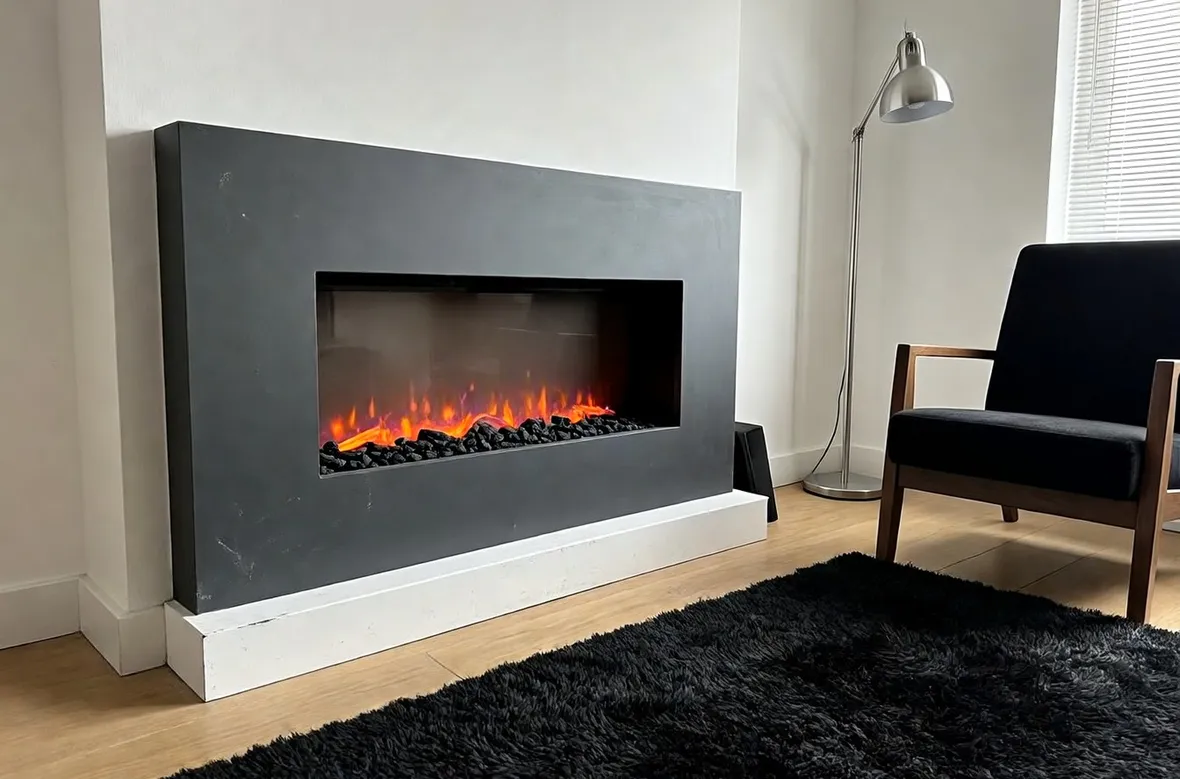 Esempio di caminetto elettrico