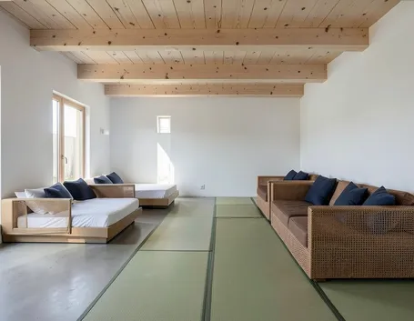 Casa con impianto di ventilazione