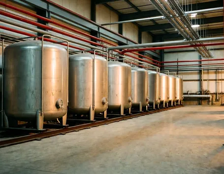 Impianto elettrico di una fabbrica