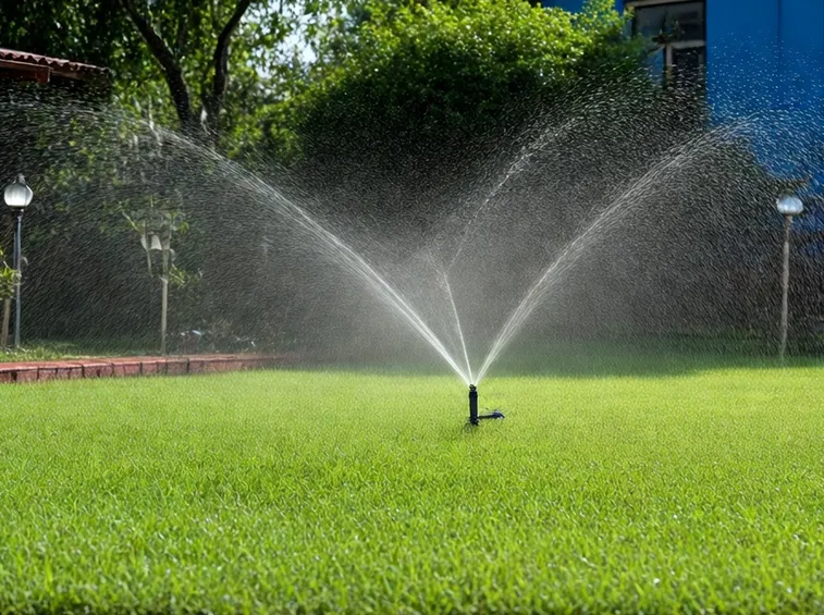 Irrigare il giardino