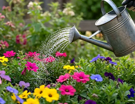 annaffiare fiori