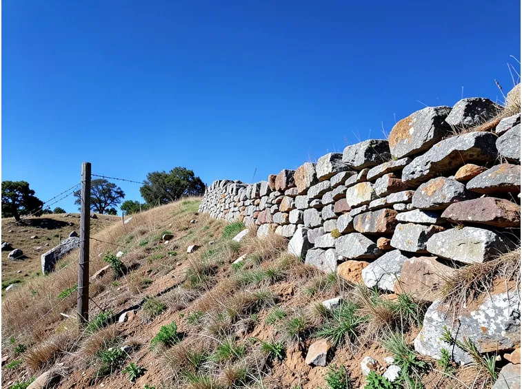 Muro in pietra da esterno