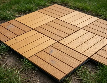Esempio di pavimentazione giardino