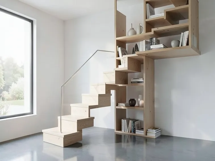 Esempio di soppalco in legno
